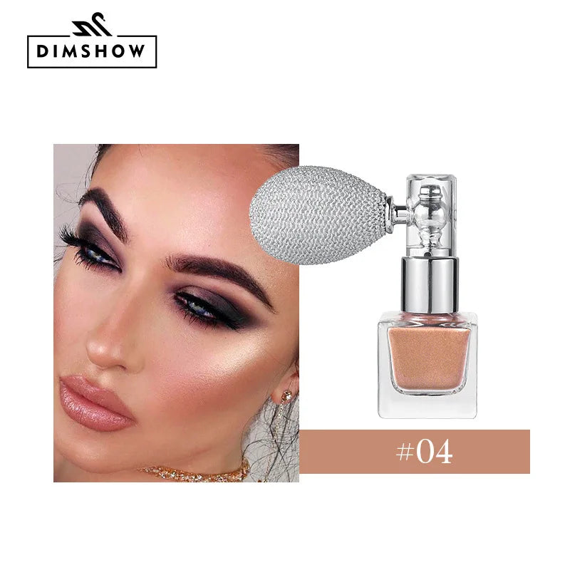 Shimmer Body Highlighting Spray | Brightening Glow & Scented Body Powder | Radiant Glitter Highlighter for Face and Body