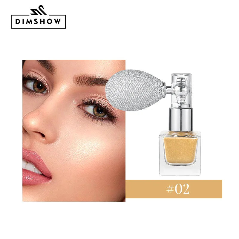 Shimmer Body Highlighting Spray | Brightening Glow & Scented Body Powder | Radiant Glitter Highlighter for Face and Body